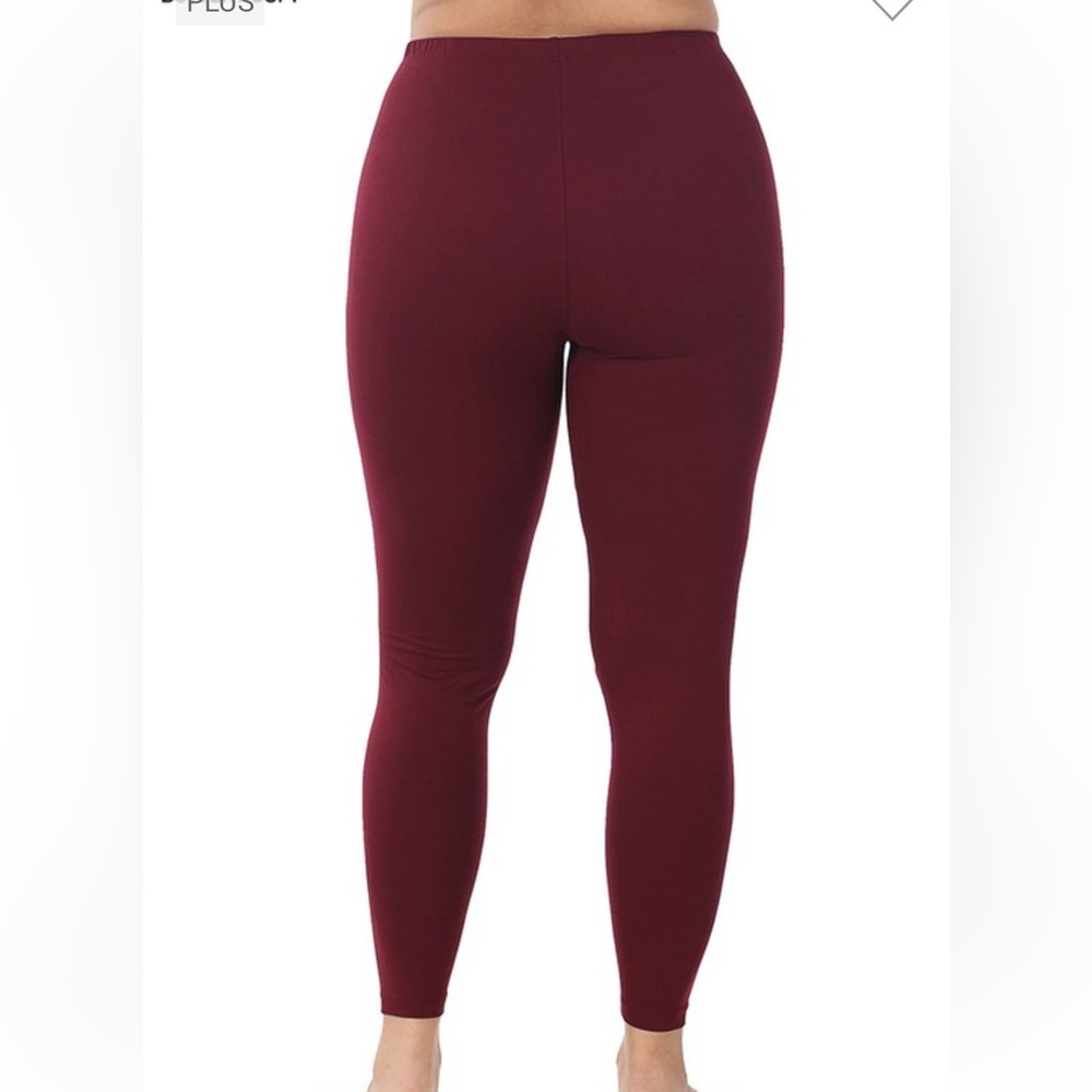 NWT! PLUS PREMIUM MICROFIBER FULL LENGTH
LEGGINGS Khaki - Picture 3 of 3